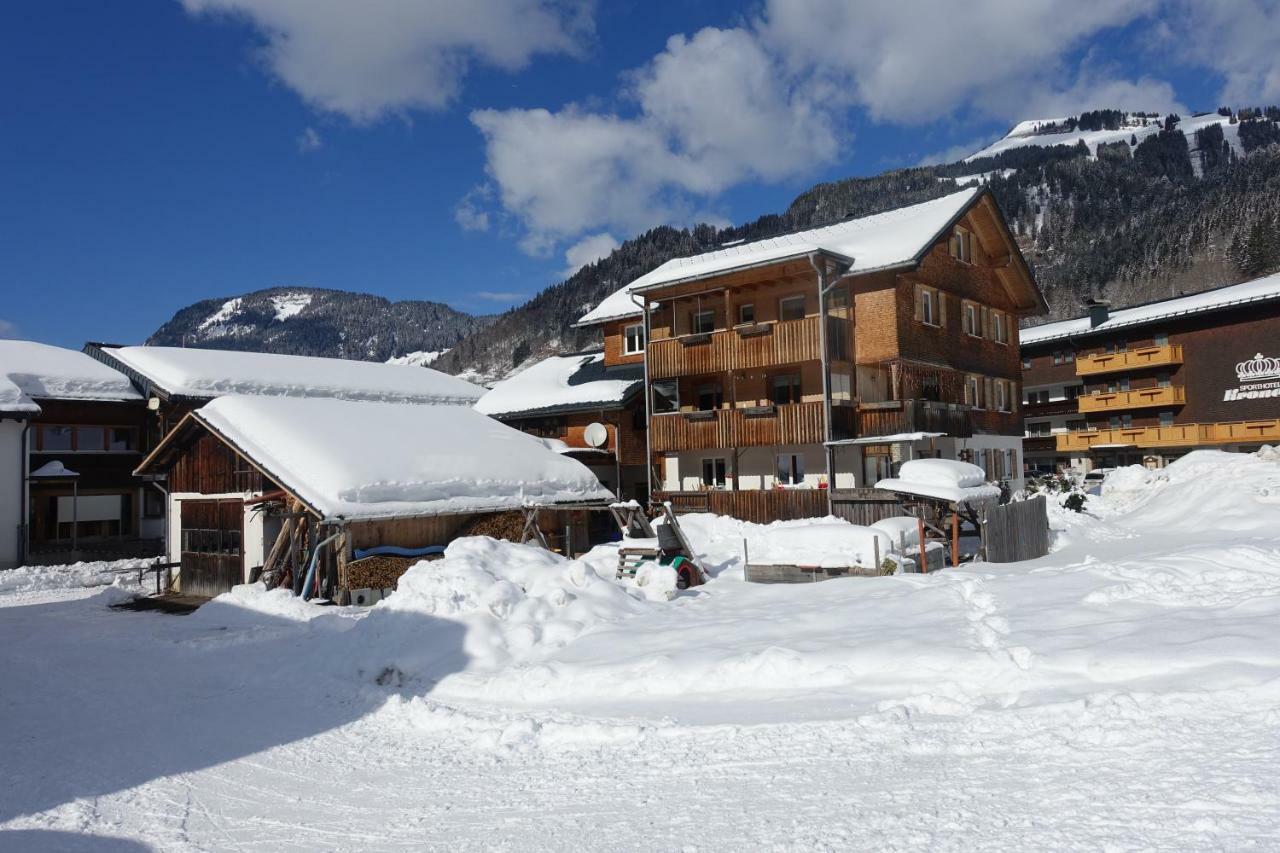 Pension Haus Romy Schoppernau Exterior photo